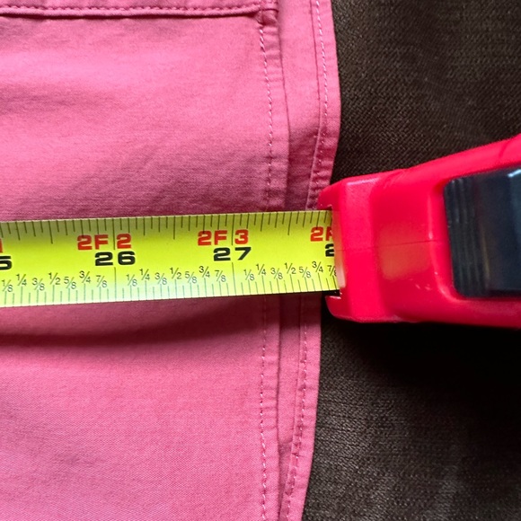 Cold water Creek Salmon Color Long Sleeves Collard Pleated Front Blouse SZ XS - Picture 10 of 11